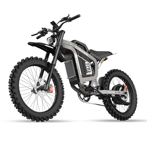 R19 Electric Dirt Bike, 9000W Peak Motor, UL 2849 Certification