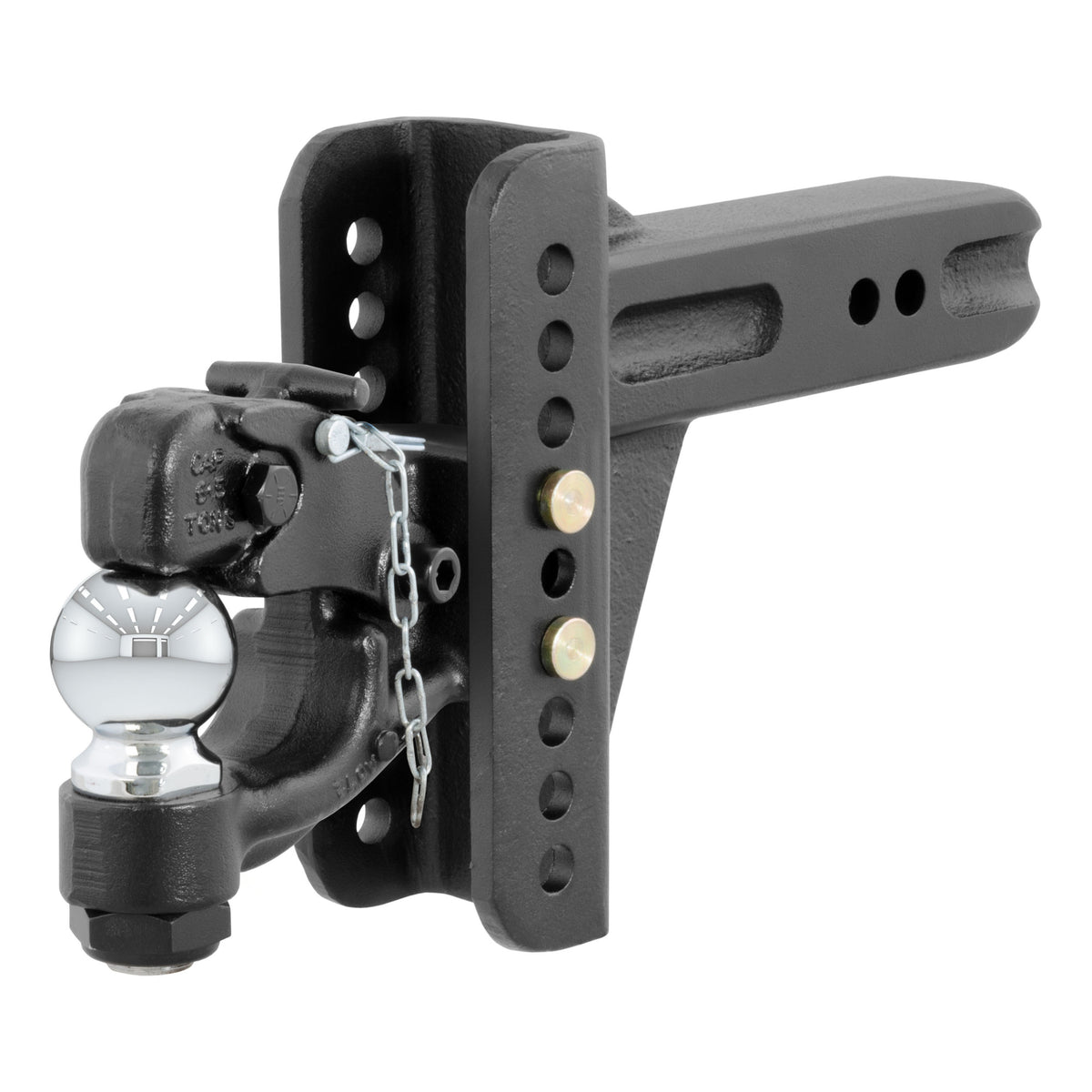 16000 lb 2-1/2 in Shank Adjustable Pintle and Ball Combo