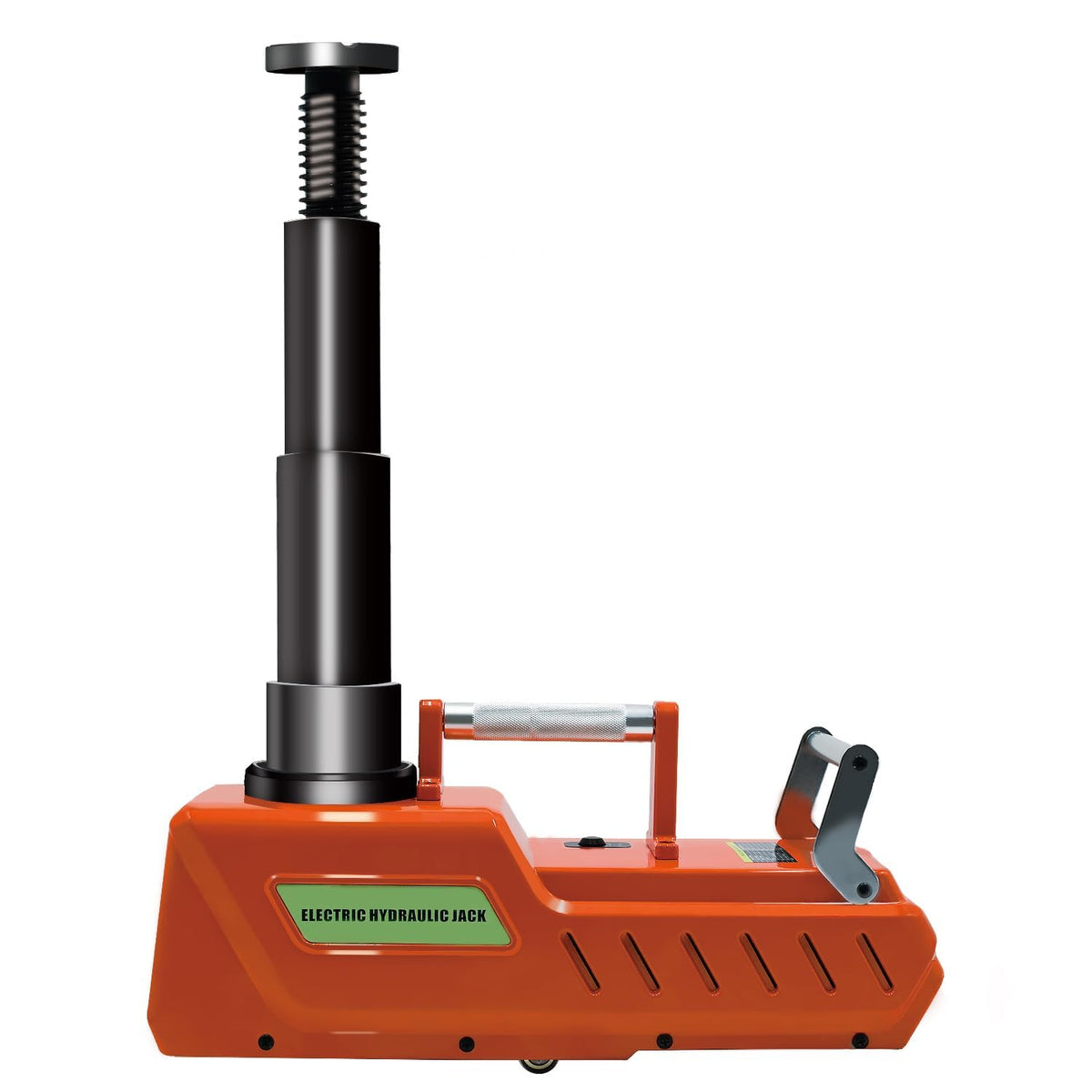 15 Ton Electric Hydraulic Floor Jack, 12V DC Heavy Duty Truck Jack with LED Light for RV, SUV, Van, Sedan, Trucks (7.8-20.4 Inch Lift)