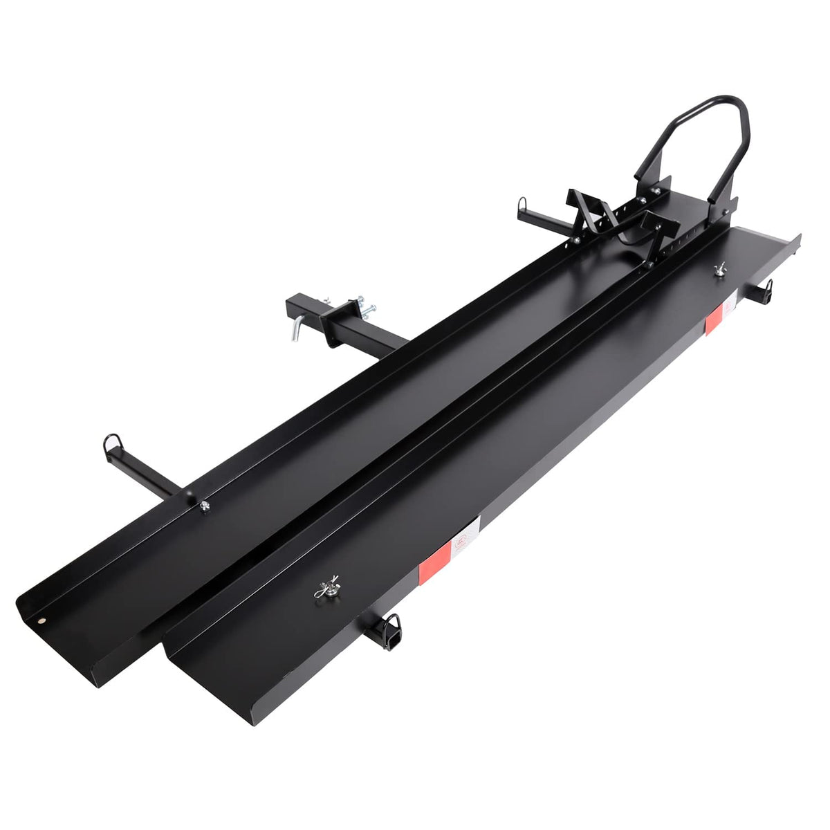 600LB Motorcycle Carrier with Loading Ramp Heavy Duty Steel Hauler