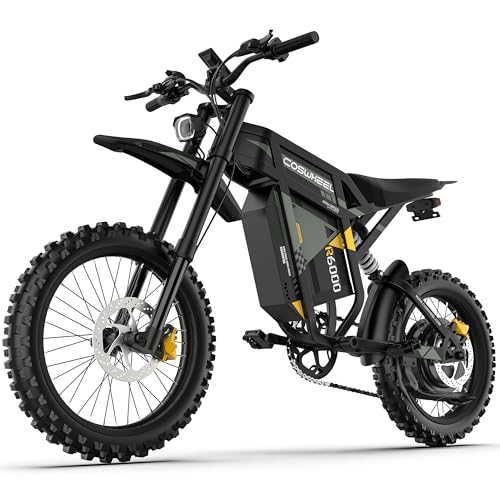 R6000 Electric Dirt Bike, 7000W Peak Motor Electric Motorcycle