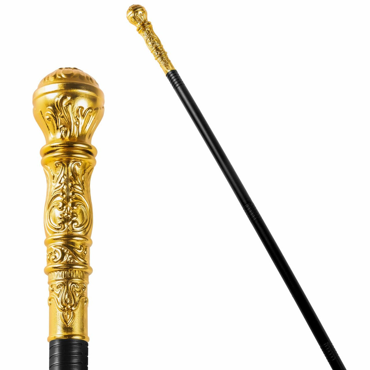 Spooktacular Creations Walking Cane Costume, Vintage Staff Prop Stick Accessories for Dress Canes, Party Costume for Adults a