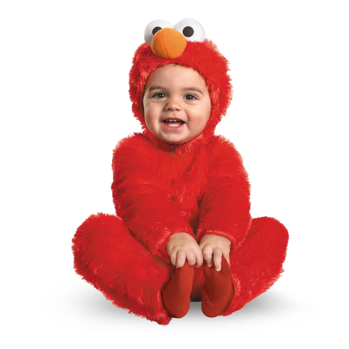 Disguise Sesame Street Elmo Comfy Costume, Officially Licensed Sesame Street Costume for Toddlers, Small (2T)