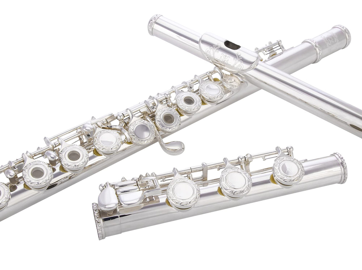 Silver Plated Intermediate 16 Keys Open/Closed Hole C Flute