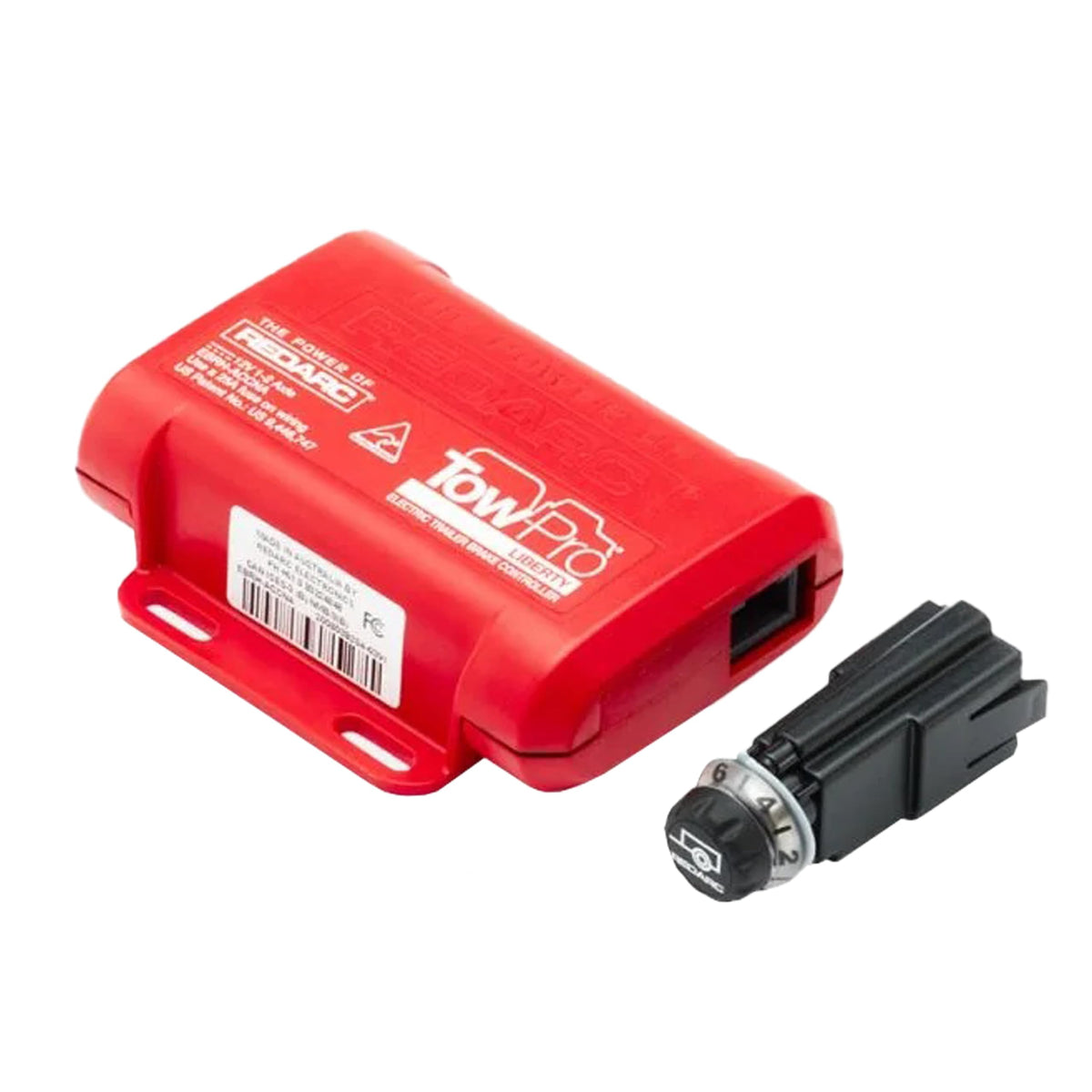 Tow-Pro Liberty Electric Trailer Brake Controller, Universal Fit for 1 to 2 Axle Cars, Trucks, SUVs, Proportional Braking, 12V Compatible to Tow RV, Camper, Trailer, Boat