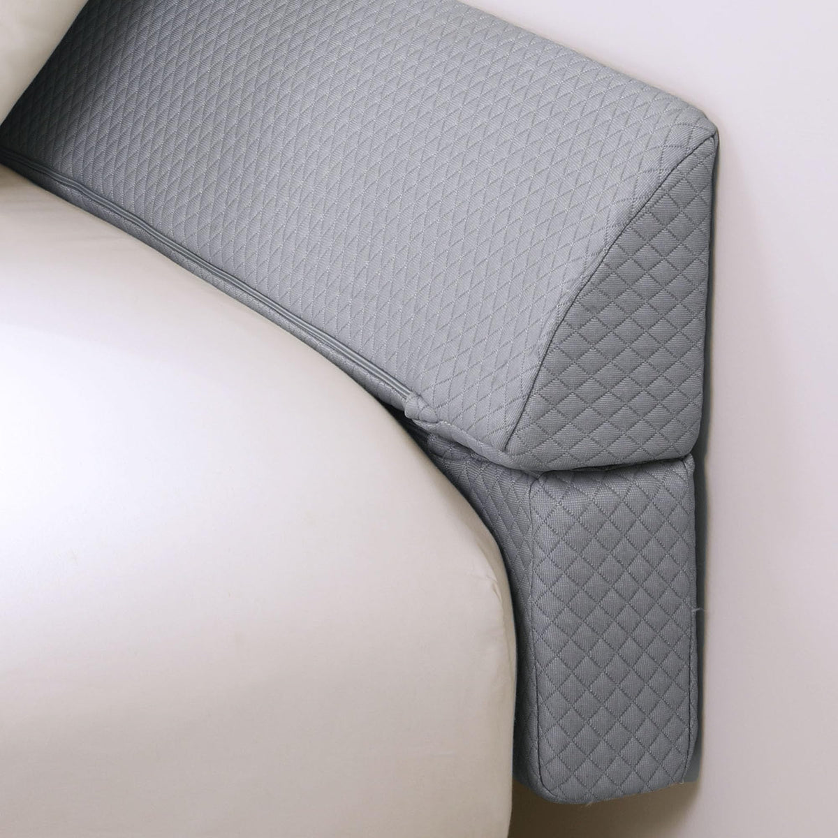 Wedge Pillow Headboard for Bed Gap,Foldable Wedge Gap Filler King Size,Matterss Gap Filler,Multi Functional Bed Crack Pillow, Fill The Gap (0-7") Between Your Headboard and Mattress