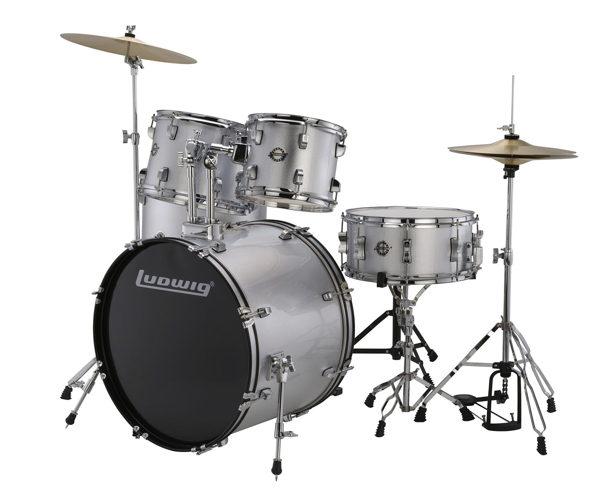 Accent Series Drive Drum Set (Silver Foil)