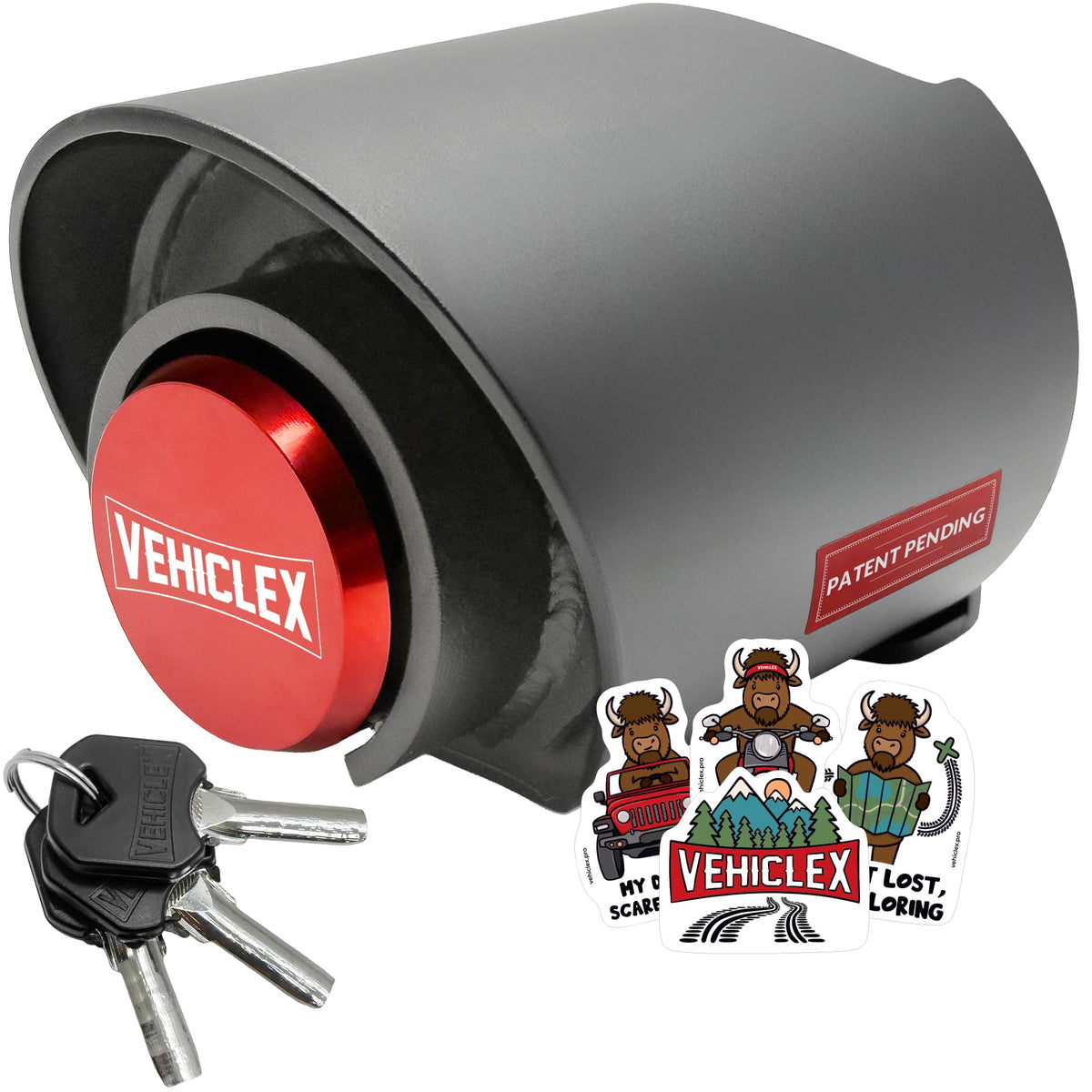 2-5/16-Inch Trailer Coupler Lock with Weatherproof Shield