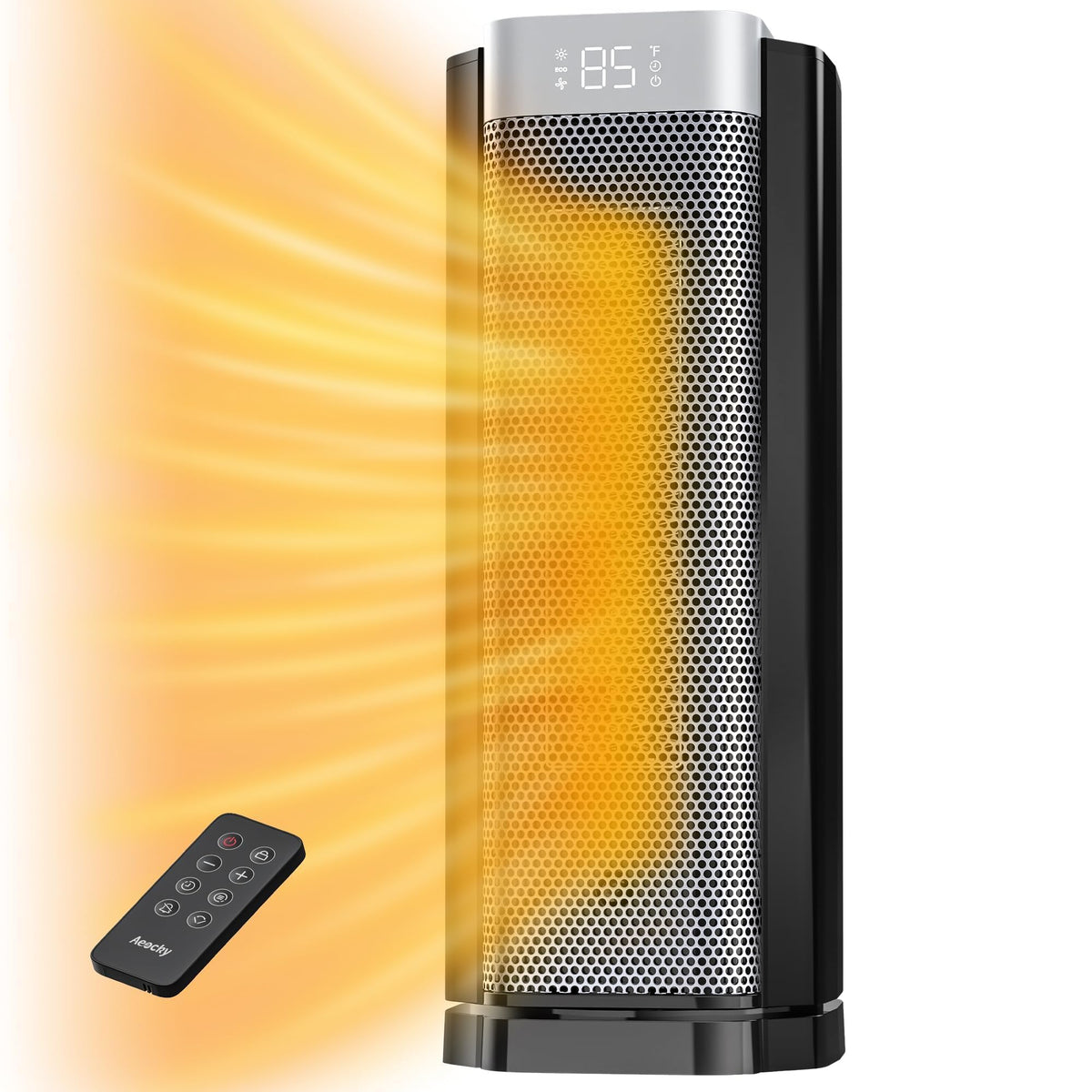 3rd-Gen Space Heater, 1500W PTC Electric Heater