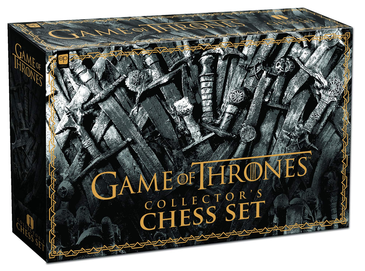 Game of Thrones Collector's Chess Set | 32 Custom Sculpt HBO Game of Thrones TV Characters Chess Pieces | 2 Players | Ages 18+