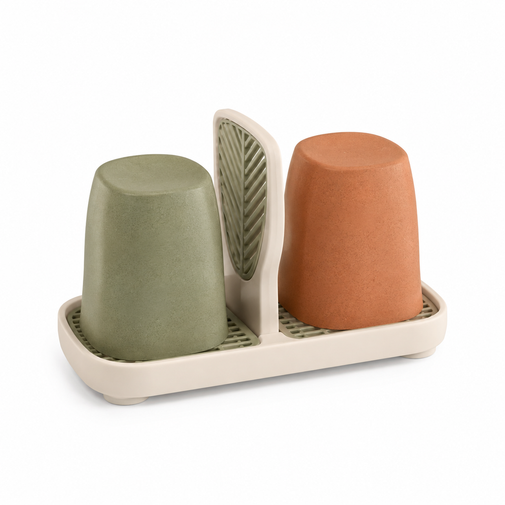 LeafAir Toothbrush Cup Set
