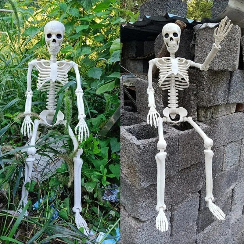 Oversized Poseable Human Skeleton Halloween Party Decoration 40cm