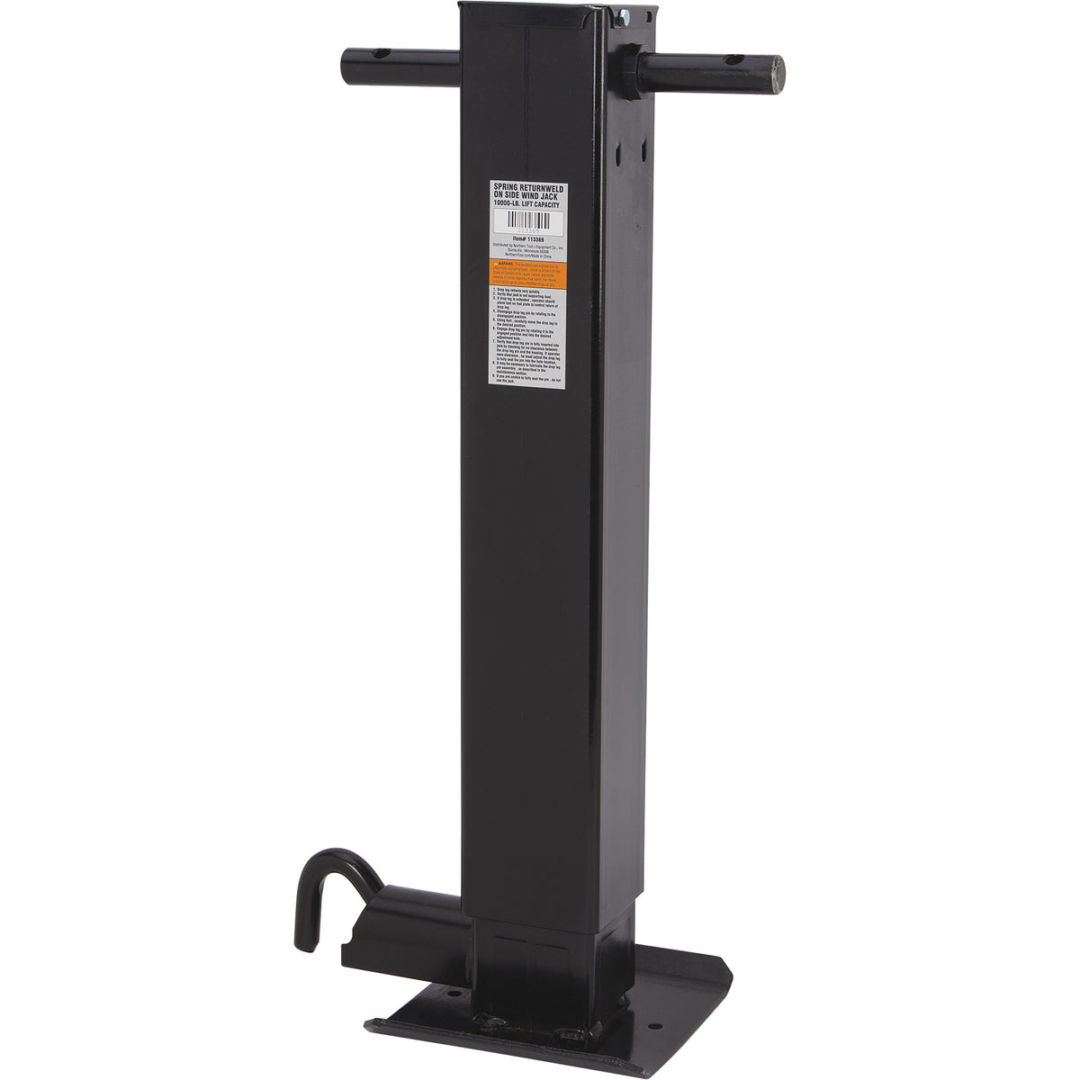 10000 lb Side-Wind Drop-Leg Trailer Jack