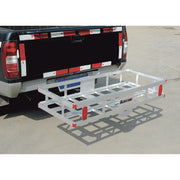 400 lb Aluminum Hitch Cargo Carrier 50 x 18 in Compact