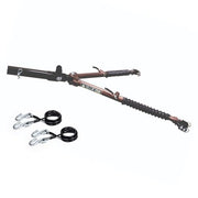 BX7420 Avail Tow Bar 2" Receiver | Tows Up to 10,000 lbs | Self-Aligning Tow Bar Steel Construction | Easy Fold and Store in RV | Safety Cables Included | Cinnamon Coffee Metallic Color