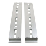 2 Pcs 60 Inch x 12 Inch Aluminum Trailer Ramps