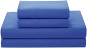 7 Piece Comforter Set Bag Solid Color All Season Soft Down Alternative Blanket & Luxurious Microfiber Bed Sheets, Siena, Twin (Pack of 4, 28 Count Total)