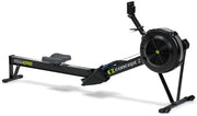 16-Level Dual-Rail Magnetic Rowing Machine, Advanced LCD Monitor, Wide Seat, Gray, 300 lb Capacity