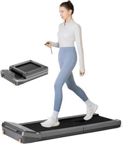 Foldable Walking Pad Treadmill, Walk and Jog, Under Desk