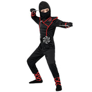 Joyfy Kids Ninja Costume for Boys Halloween Fancy Dress Costume for Kids Age 3 and up