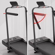3.0HP Walking Pad Treadmill with LED Display & Remote APP – Handle Bar, 300 LBS Capacity, Portable Under-Desk Design for Home Use