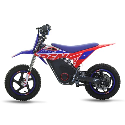 E150 24V Kids Electric Dirt Bike, Electric Motorcycle with 200W Peak Power, 8 mph Max Speed, 15-Mile Range, 2-Speed Off-Road Bike for Ages 3-6