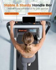 Walking Pad Treadmill for Home, Walking Pad with Incline and Handle Bar