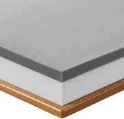 3 Inch Queen Size Extra Firm Mattress Topper, High Density Foam
