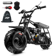 GMB100 Plus Gas Mini Bike 99cc 4-Stroke Off Road Headlight & Gaiter