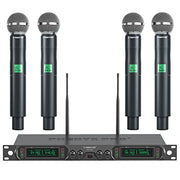 4-Ch UHF Fixed Frequency Wireless Microphone System PTU-5000-4H