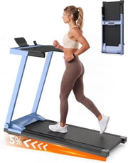 Portable Mini Walking Pad Treadmill with Incline for Home Small