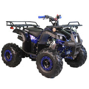 125cc Quad Youth 4 Wheeler ATV (Spider Blue)