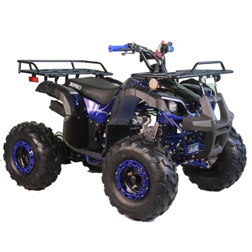125cc Quad Youth 4 Wheeler ATV (Spider Blue)