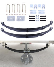 Trailer Leaf Spring Kit 3500lb Single Axle 4 Leaf Spring Kit