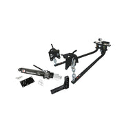 Eaz-Lift Elite 1,000lb Weight Distribution Hitch Kit with Manually Adjusted Sway Control - Ready-to-Tow with Pre-Installed Hitch Ball, Sway Control Ball, U-Bolts, & Chain Package (48058)