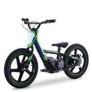 Electric Dirt Bike for Kids Aged 5-10, 340W Racing Grade Electric Motorcycle with Aluminum Frame, Up to 12MPH & 3 Speed Settings, Safe Disc Brakes, 16IN Knobby Tires