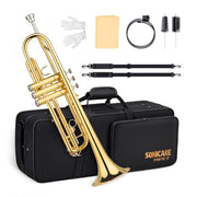 Bb Standard Trumpet, Student Trumpet Set for Beginner