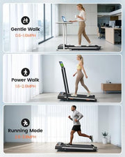 Walking Pad Treadmill for Home, Walking Pad with Incline and Handle Bar