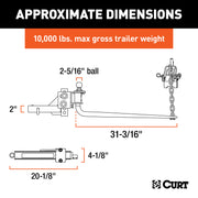 10000 lb Weight-Distributing Hitch System