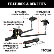 10000 lb Weight-Distributing Hitch System