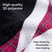 Gwen Cosplay Bodysuit with Mask for Adults, 3D Printed Spandex Superhero Halloween Costume