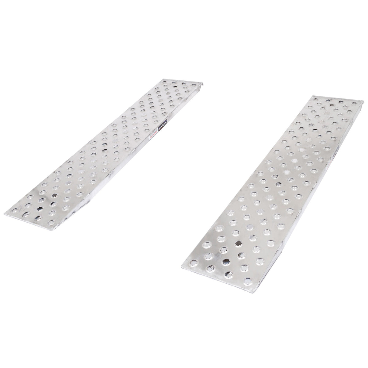 4000 lb Pair Aluminum Equipment Ramps 84 x 15 in