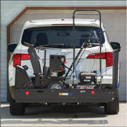 800 lb Heavy-Duty Folding Steel Cargo Carrier with Ramp