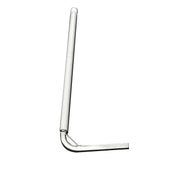 3005.2178 Post Trailer Guide-On - 65", Zinc-Plated Uprights with Zinc-Plated Hardware,White,Grey