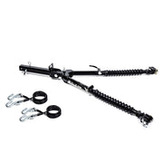 BX7380 Alpha II Tow Bar 2" Receiver | Towing Up to 6,500 lbs | Safety Cables Included | Self-Aligning with 3-Axis Swivel Design | Has Auto Locking Arms