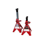 63097A 2 Ton Automotive Trolley Floor Jack with Jack Stands for Garages, Repair Shops, and DIY, 4,000 lbs. Capacity, Hydraulic Lifting Range 5-1/8" to 13", Heavy Duty Steel, Red