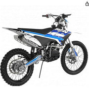 RFN Thunder Proactive 250 Dirtbike 5 Speed 250cc Bike Racing Dirt Bike (Blue)