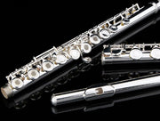 Silver Plated Intermediate 16 Keys Open/Closed Hole C Flute