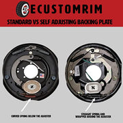OTRIEK Trailer Brakes – 2 Pair 12x2 Electric Trailer Brakes, 7,000 lb Trailer Axle - Trailer Brake Kit, Electric Trailer Brakes, Trailer Brake Assembly, 7k Trailer Brakes