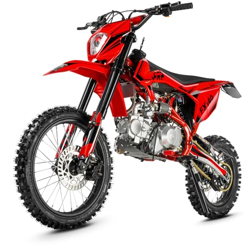 FX140 Gas Dirt Bike for Teens Adults 140cc 4-Stroke 5-Speed Pit Bike